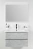 Тумба с раковиной Belbagno Albano-Cer ALBANO-CER-800-2C-SO-CVG 77x44x50 Cemento Verona Grigio подвесная с двумя выкатными ящиками фото 7