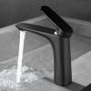 Смеситель для раковины Black&White UK8701B черный матовый фото 7