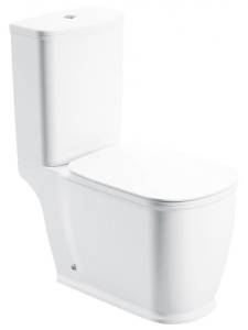 Унитаз-компакт BelBagno Prado BB10150CP/BB10150SC безободковый Белый