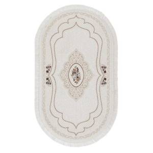 Ковер Oz Kaplan Benotton 04901A CREAM Овал 0.83x1.5