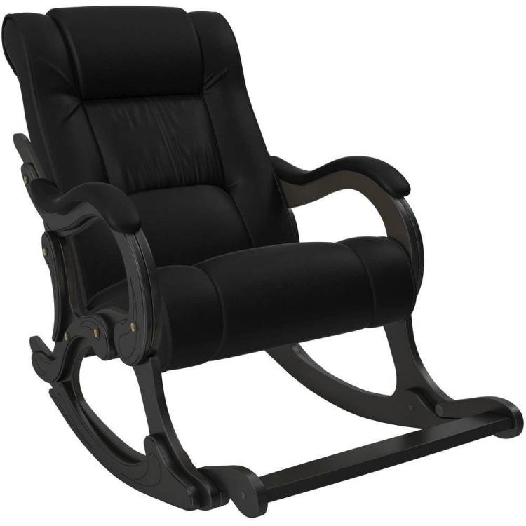 Кресло-качалка Leset Модель 77 2000000068428 Венге/Vegas Lite Black