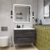 Тумба с раковиной Art&Max Family-M Iron Stone, 53.5x75 фото 5