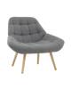 Кресло Stool Group Олби Квадро QH-8927K 875-18 grey серый
