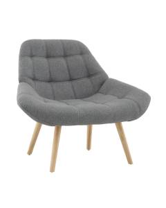Кресло Stool Group Олби Квадро QH-8927K 875-18 grey серый