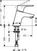 Смеситель для раковины Hansgrohe Focus E2 31733000 фото 11