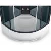 Душевая кабина Erlit ER5710TP-C24-RUS профиль черный, стекло тонированное, 100x100x215 фото 6