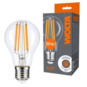 Светодиодная лампа Wolta Filament WF-A60-20W4KE27