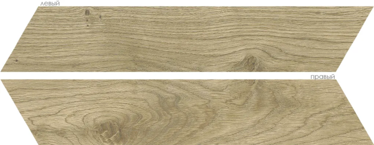 Керамогранит Oset Elegance Nature Chev (левый+правый) 40x8
