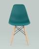 Стул Stool Group Eames Style DSW Y801-V SEAT dark green DUAL темно-бирюзовый фото 4