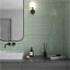 Керамическая плитка Dna Tiles Match 130855 Sage Gloss 6.25x25 фото 6