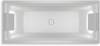 Акриловая ванна Riho Bathtubs B100033005 Still square 170x75, светодиоды и подголовник с размещением справа, заполнение через перелив