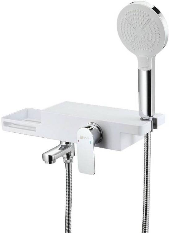 Смеситель для ванны с душем Lemark Unibox LM6914CW