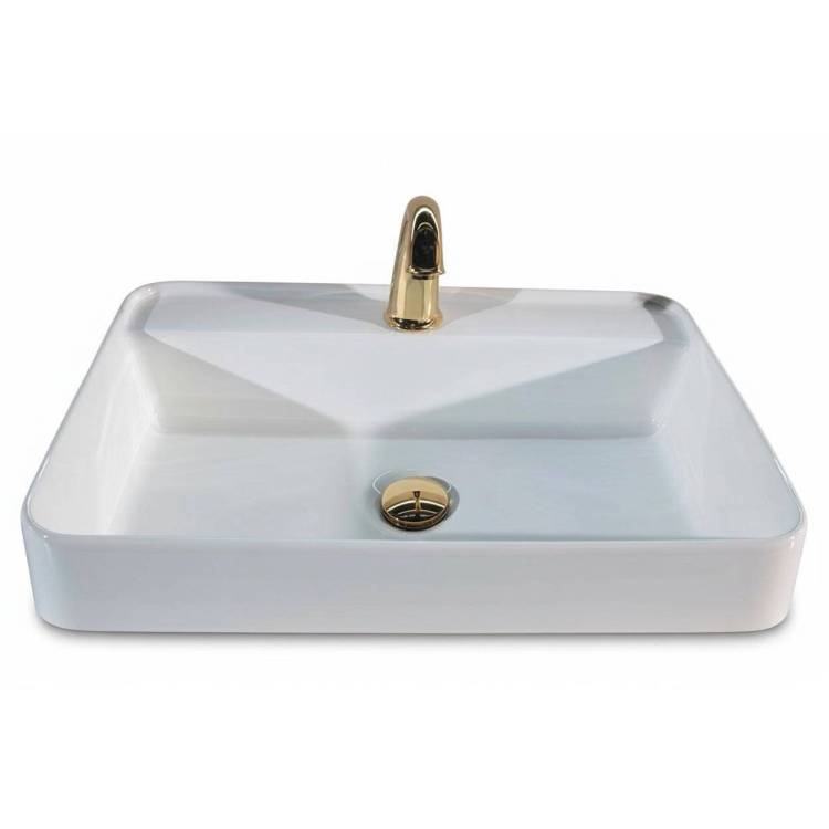 Раковина Armadi Art NeoArt 818 накладная, 60 см, белая глянцевая