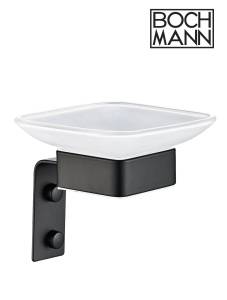 Мыльница Boch Mann CR-D01-04MB настенная, черный