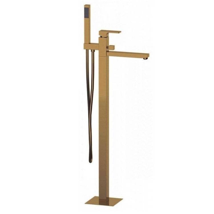 Смеситель для ванны Remer Absolute AU08VO напольный, латунь