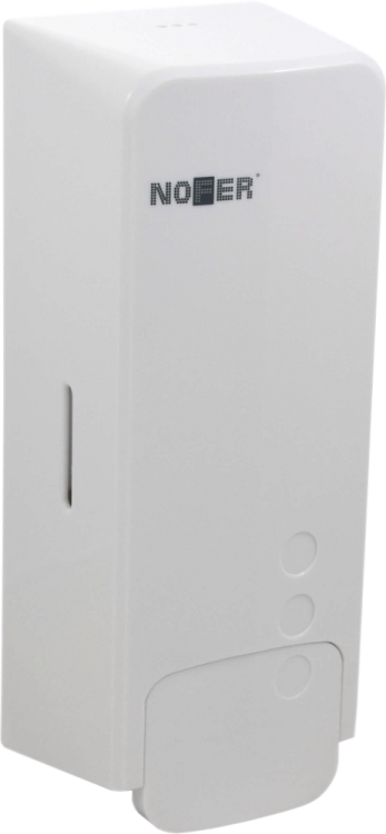 Диспенсер для мыла Nofer Evo 03040.W белый