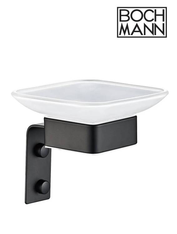 Мыльница Boch Mann CR-D01-04MB настенная, черный