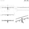 Душевой лоток Am.Pm MasterFlow W01SC-S11-100-05BM универсальный затвор Slim line 100см, черный матовый фото 13