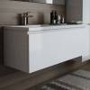 Тумба с раковиной Эстет Dallas Luxe 140 подвесная, 1 ящик, L