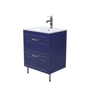 Тумба с раковиной Iddis Oxford 60 OXF60N0i95K напольная, синий