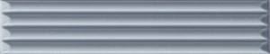 Керамическая плитка Ava Ceramica Up 192127 Cannettato Blue Matte 5x25