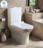 Унитаз-компакт Cerutti Spa Vettore CT10816 безободковый, сиденье микролифт, белый