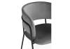 Стул на металлокаркасе Woodville Осло 674662 темно-серый (H-15) / черный фото 6