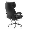 Кресло компьютерное Tetchair Chief metalBL 25019 черный, кожзам, ткань фото 4