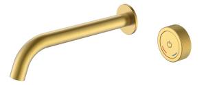 Смеситель для раковины Boheme Tech 158/2-MG автоматический, встраиваемый, Matt Gold