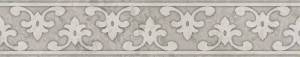 Бордюр Kerama Marazzi Ферони OS/A295/8349 серый светлый матовый 30x5.7