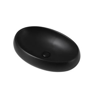 Раковина Abber Bequem AC2102MB 60 см, черная матовая