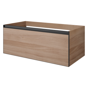 Тумба под раковину Armadi Art Quatro 1 790-M1-100-W-A willow, профиль anthracite