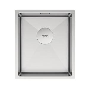 Мойка кухонная Paulmark Next 38 Uni PM213844-BS Брашированная Сталь, 38x44