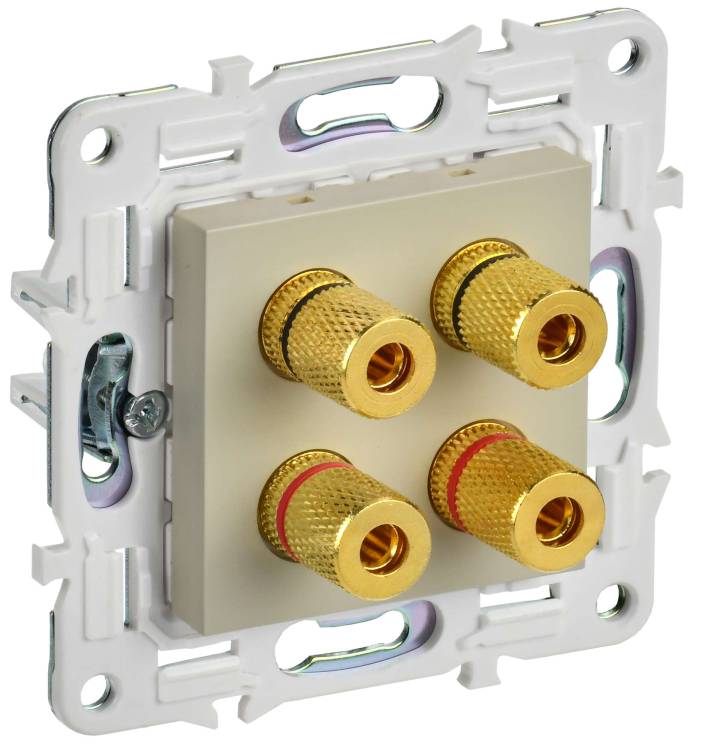 Акустическая розетка IEK Skandy SK-S40-K10 бежевый