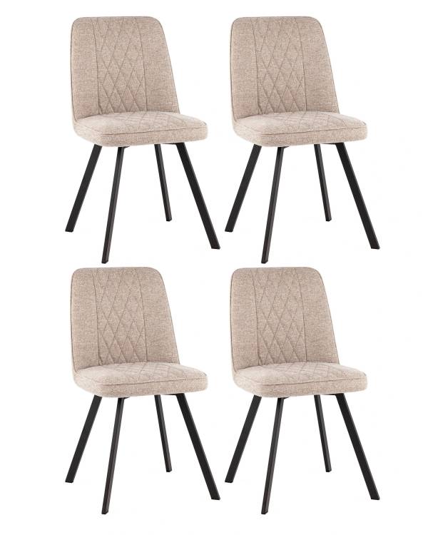 Набор из 4 стульев Stool Group Grein OS-2452-4 Bregocv-31 DUAL X4 бежевый