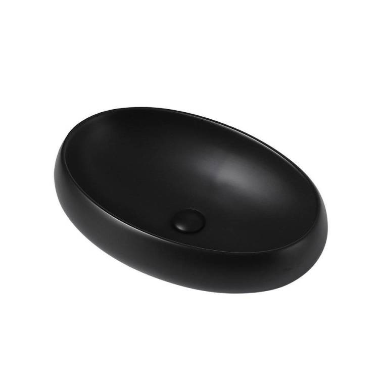 Раковина Abber Bequem AC2102MB 60 см, черная матовая