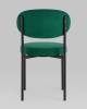Набор из 4 стульев Stool Group Бриф SN AV 477-C69-9005-K X4 зеленый, велюр фото 5