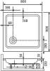 Поддон для душа RGW Style KV 80x80x22 фото 5