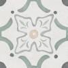 Керамогранит Harmony Sirocco Green Flower 22.3x22.3 фото 2