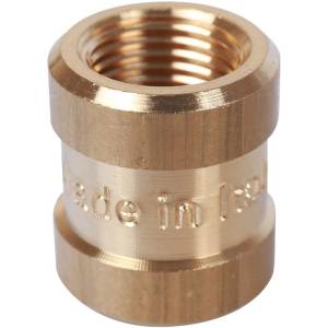 Муфта Stout равнопроходная, из латуни, внутренняя резьба 1/8