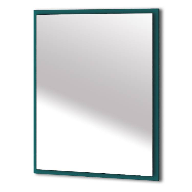 Зеркало Cezares Tiffany 45045 реверсивное, с подстветкой и подогревом, Blu Petrolio, 73x90