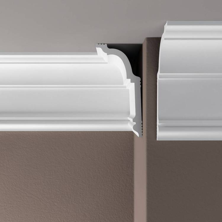 Карниз Де-Багет XPS POLYMER ПП09 120/60 200x6x12