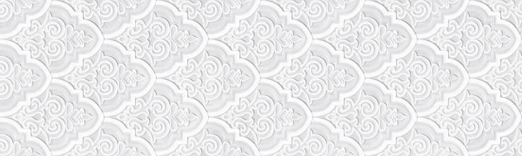 Керамическая плитка Aparici Ona White Bow 29.75x99.55
