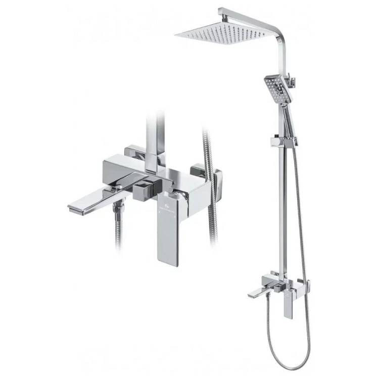 Душевая стойка Grocenberg GB7008CR хром