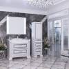 Тумба с раковиной Opadiris Оникс 100 серебро фото 2