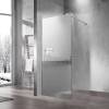 Душевая перегородка Vincea Walk-In VSW-1H100MR профиль хром, стекло зеркальное, 100x200