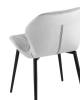 Набор из 4 стульев Stool Group Эдвин AV 407-Cs-08 X4 серый фото 6