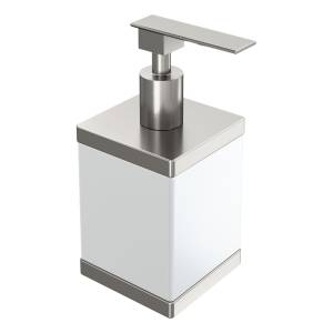 Дозатор Boheme Qubic 10969-NB Nickel Brush