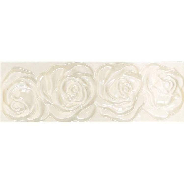 Бордюр Piemme Valentino Crystal Marble 841 Rose Crema Marfil 10x30