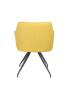 Стул Stool Group Feston DR-1287 URL57-10 желтый, вращающийся фото 6